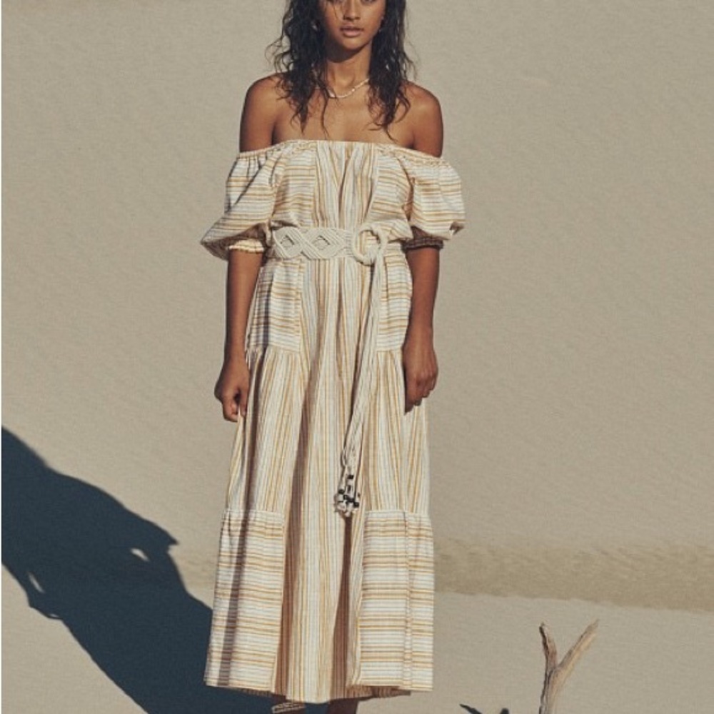 Lady Palm Gown in Toffee